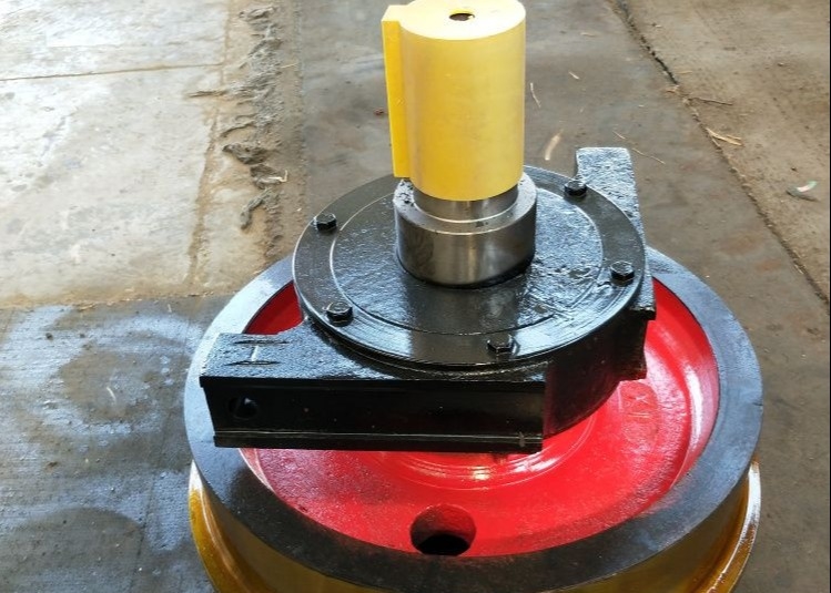Steel Forged Wheels Set Machine Parts For 500x150 Crane Crown Wheel